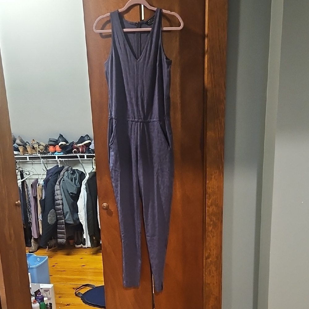 Athleta Deep Purple Jumpsuit